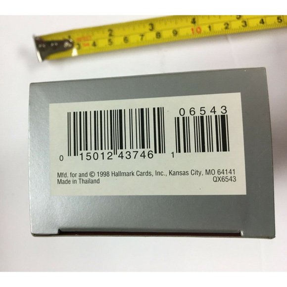 Christmas Ornament "Guardian Friend" Hallmark 1998 QX6543 Angel - Picture 4 of 4